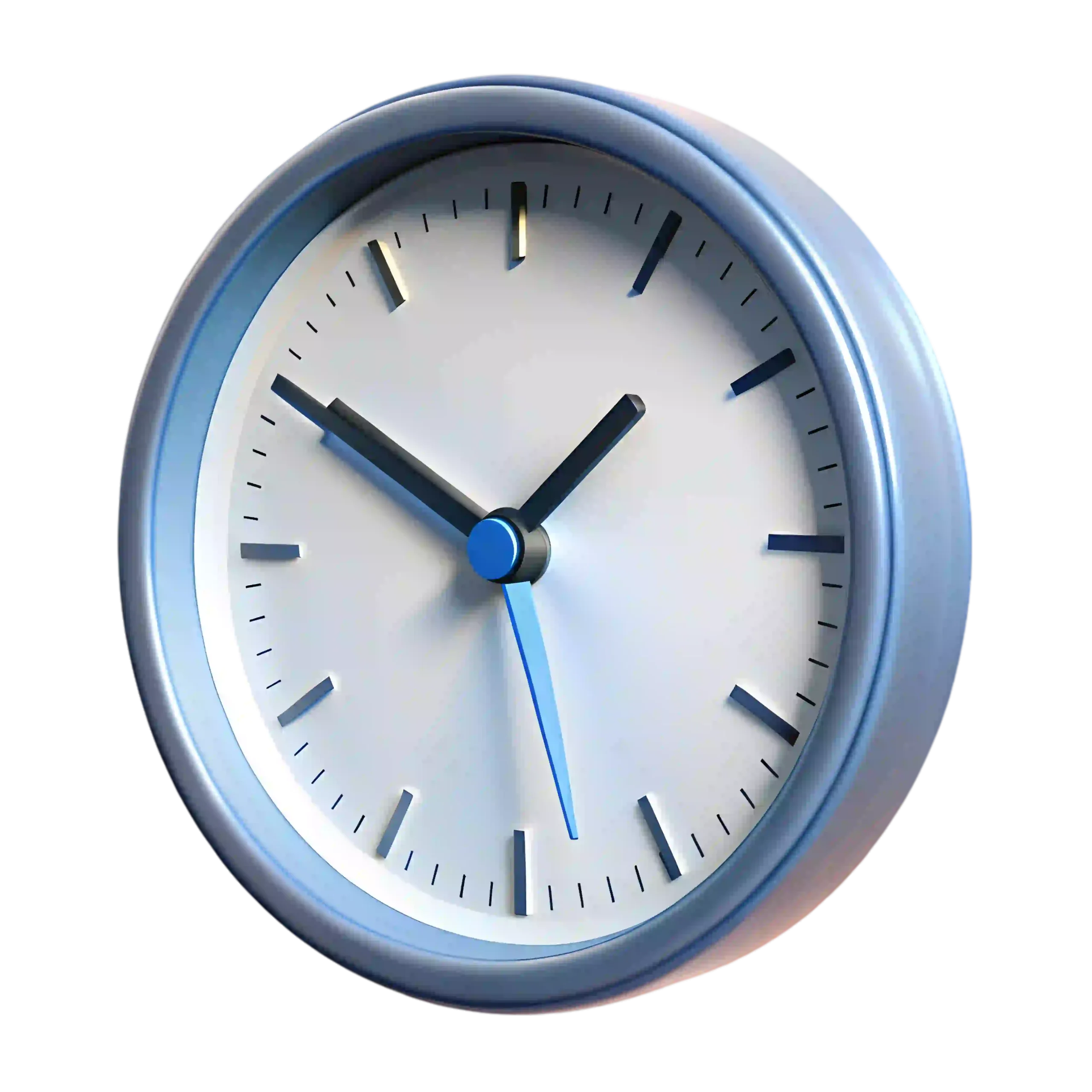icône 3D d'une horloge